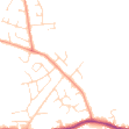 Daytime road noise heatmap for S44 5UA