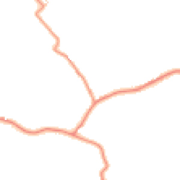 Daytime road noise heatmap for S44 5UX
