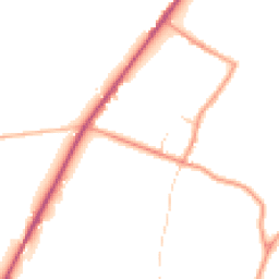 Daytime road noise heatmap for S44 6GQ