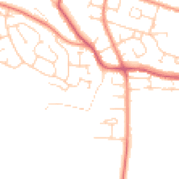 Daytime road noise heatmap for S44 6HY