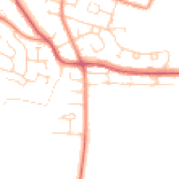 Daytime road noise heatmap for S44 6LE