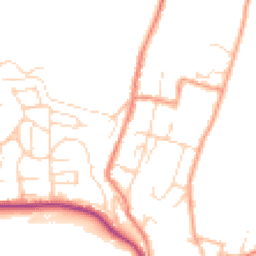 Daytime road noise heatmap for S44 6NN