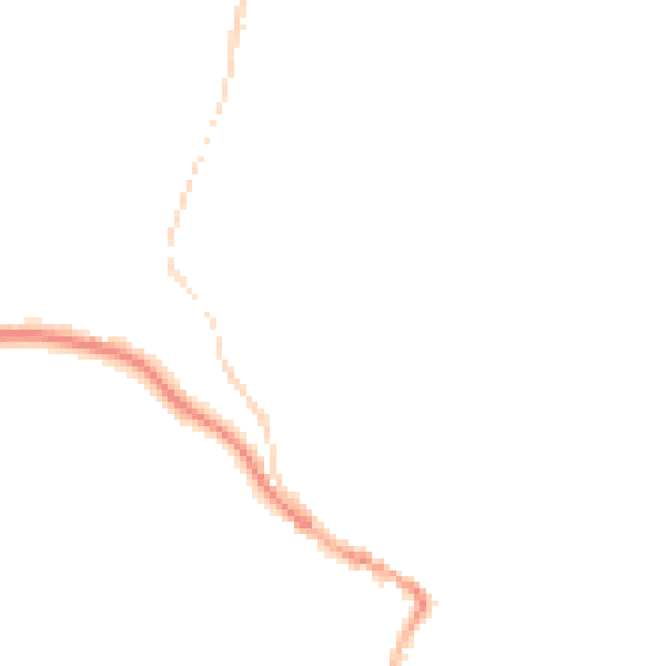 Night-time road noise heatmap for S44 6PF