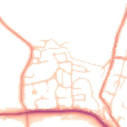 Daytime road noise heatmap for S44 6SE