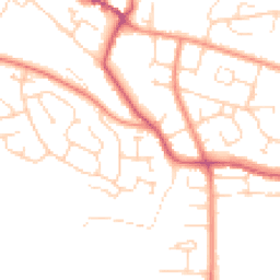 Daytime road noise heatmap for S44 6SP