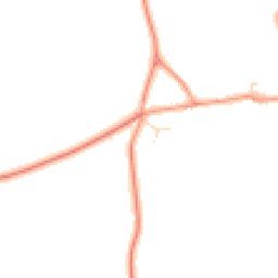 Daytime road noise heatmap for S44 6SU