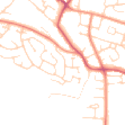 Daytime road noise heatmap for S44 6TN