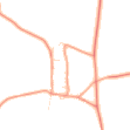 Daytime road noise heatmap for S44 6UN