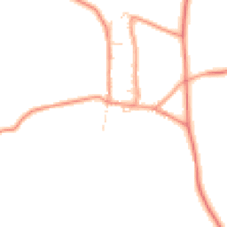 Daytime road noise heatmap for S44 6UP