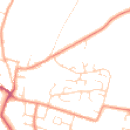 Daytime road noise heatmap for S44 6XL