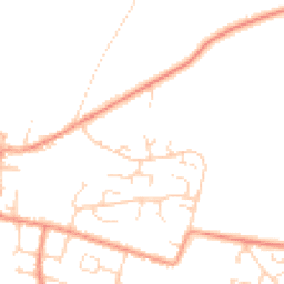Daytime road noise heatmap for S44 6XP