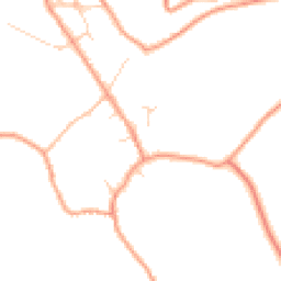 Daytime road noise heatmap for S45 0AJ