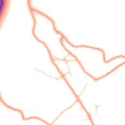 Daytime road noise heatmap for S45 0AS