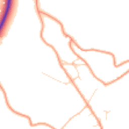 Daytime road noise heatmap for S45 0AW