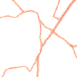 Daytime road noise heatmap for S45 0BE