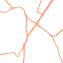 Daytime road noise heatmap for S45 0BG