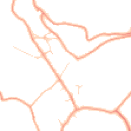 Daytime road noise heatmap for S45 0BT
