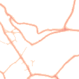 Daytime road noise heatmap for S45 0BY