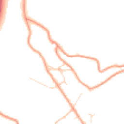 Daytime road noise heatmap for S45 0DA