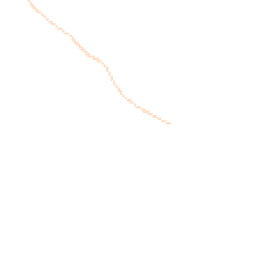 Night-time road noise heatmap for S45 0EY