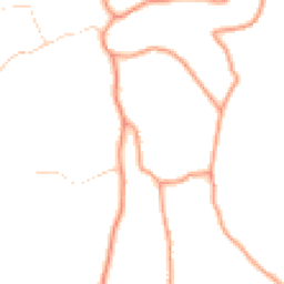 Daytime road noise heatmap for S45 0HB