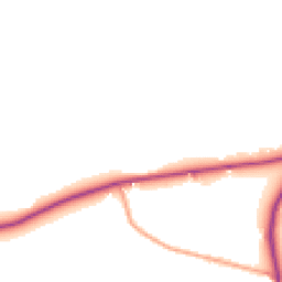 Daytime road noise heatmap for S45 0LW