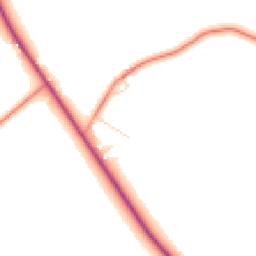 Daytime road noise heatmap for S45 8AU