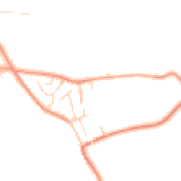 Daytime road noise heatmap for S45 8AY