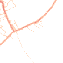 Daytime road noise heatmap for S45 8BE