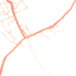 Daytime road noise heatmap for S45 8BN