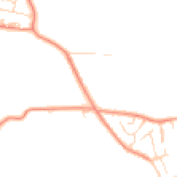 Daytime road noise heatmap for S45 8DA