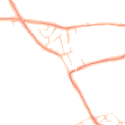 Daytime road noise heatmap for S45 8DB