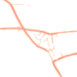 Daytime road noise heatmap for S45 8DR