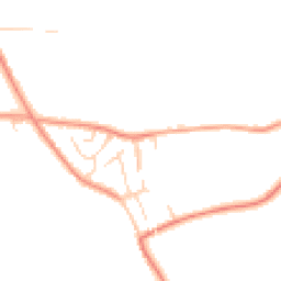 Daytime road noise heatmap for S45 8DS