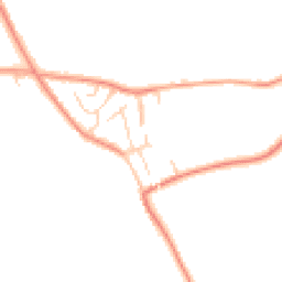 Daytime road noise heatmap for S45 8DU