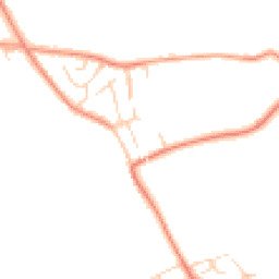Daytime road noise heatmap for S45 8DX