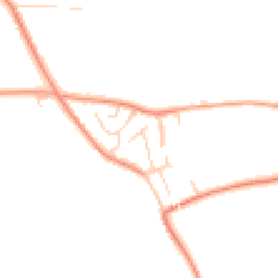 Daytime road noise heatmap for S45 8DY