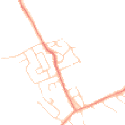 Daytime road noise heatmap for S45 8EA