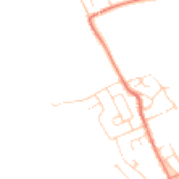 Daytime road noise heatmap for S45 8EB