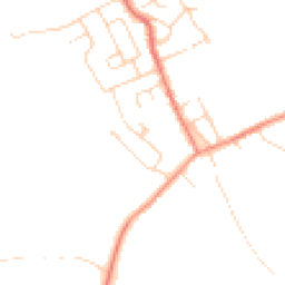 Daytime road noise heatmap for S45 8EJ