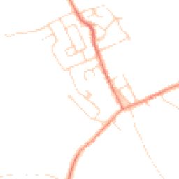 Daytime road noise heatmap for S45 8ER