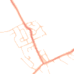 Daytime road noise heatmap for S45 8HG
