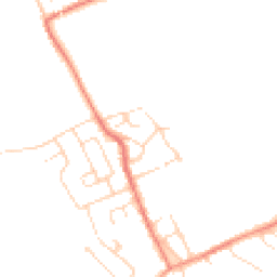 Daytime road noise heatmap for S45 8HH
