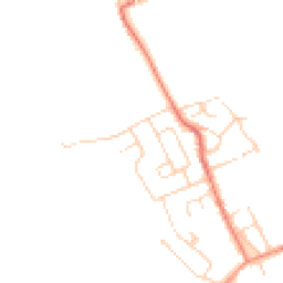 Daytime road noise heatmap for S45 8HP
