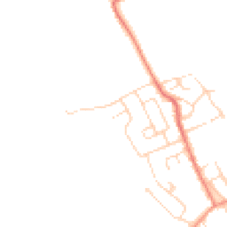 Daytime road noise heatmap for S45 8HR