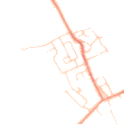 Daytime road noise heatmap for S45 8HX