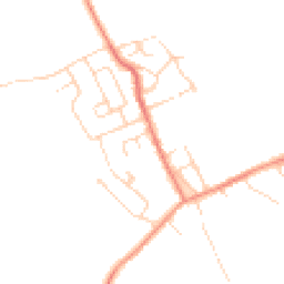 Daytime road noise heatmap for S45 8JE