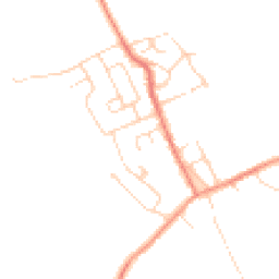 Daytime road noise heatmap for S45 8JF