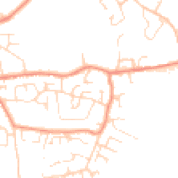 Daytime road noise heatmap for S45 9DH