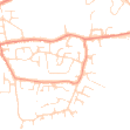 Daytime road noise heatmap for S45 9DL